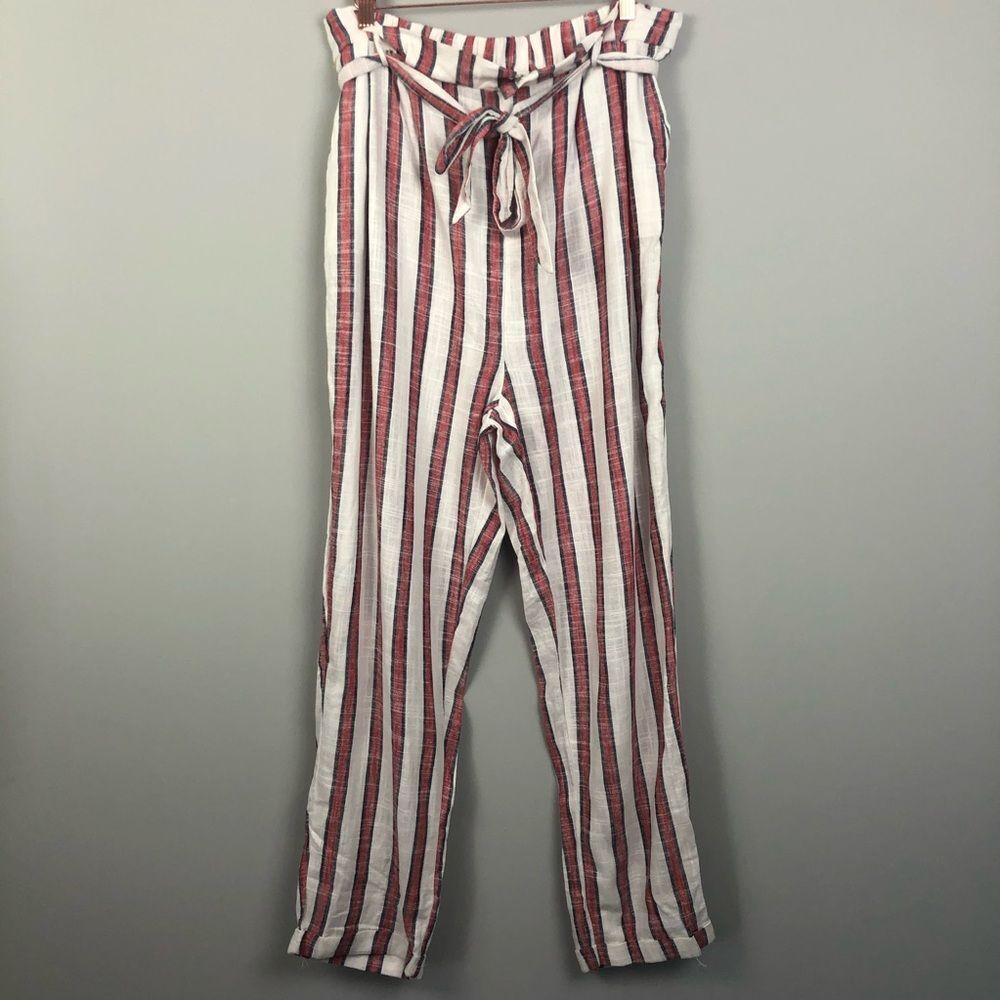 NWT New Look Linen blend Paperbag Pants